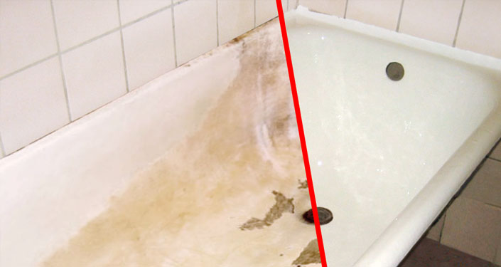 Восстановление ванны по технологии Ванна в ванну